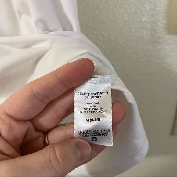 Athletic Works Women's Athletic Tank Top White Size Medium - Picture 4 of 7